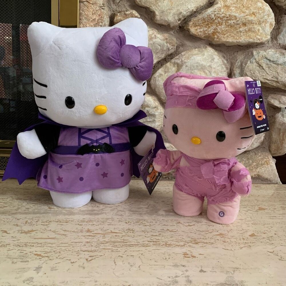 Hello kitty Vampire greeter + Mummy side stepper